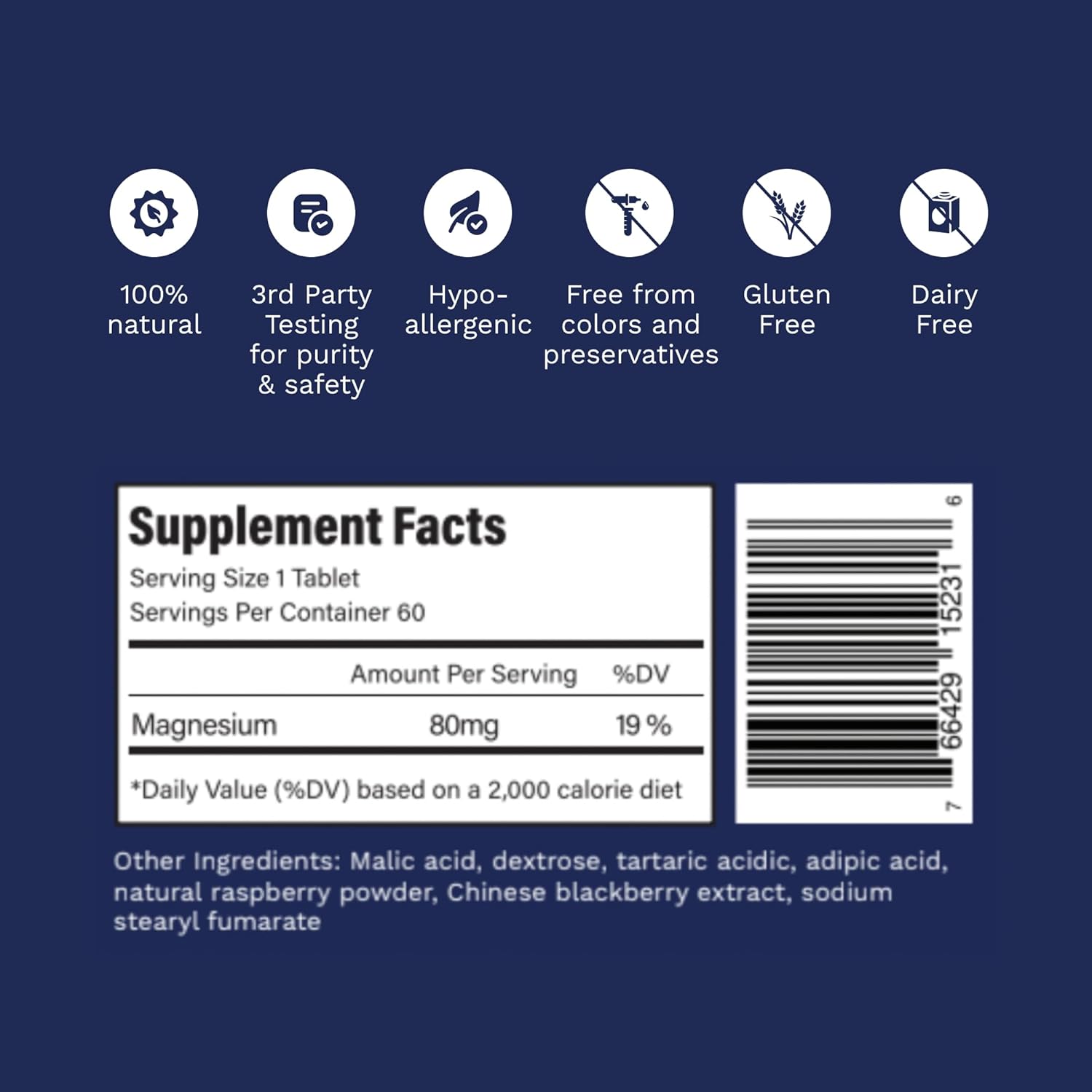 Natural Raspberry Purative Active H2 Ultra+ Hydrogen Water Tablets - 240 Servings - Boost Immunity and Antioxidants for Health Balance