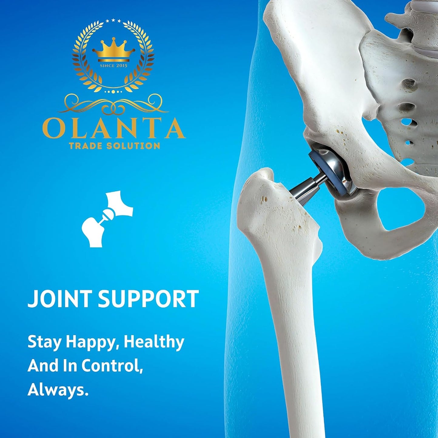 Natural Uric Acid Flush for Gout & Joint Support - Devil's Claw Root Supplement to Promote Healthy Uric Acid Levels - 1 Bottle