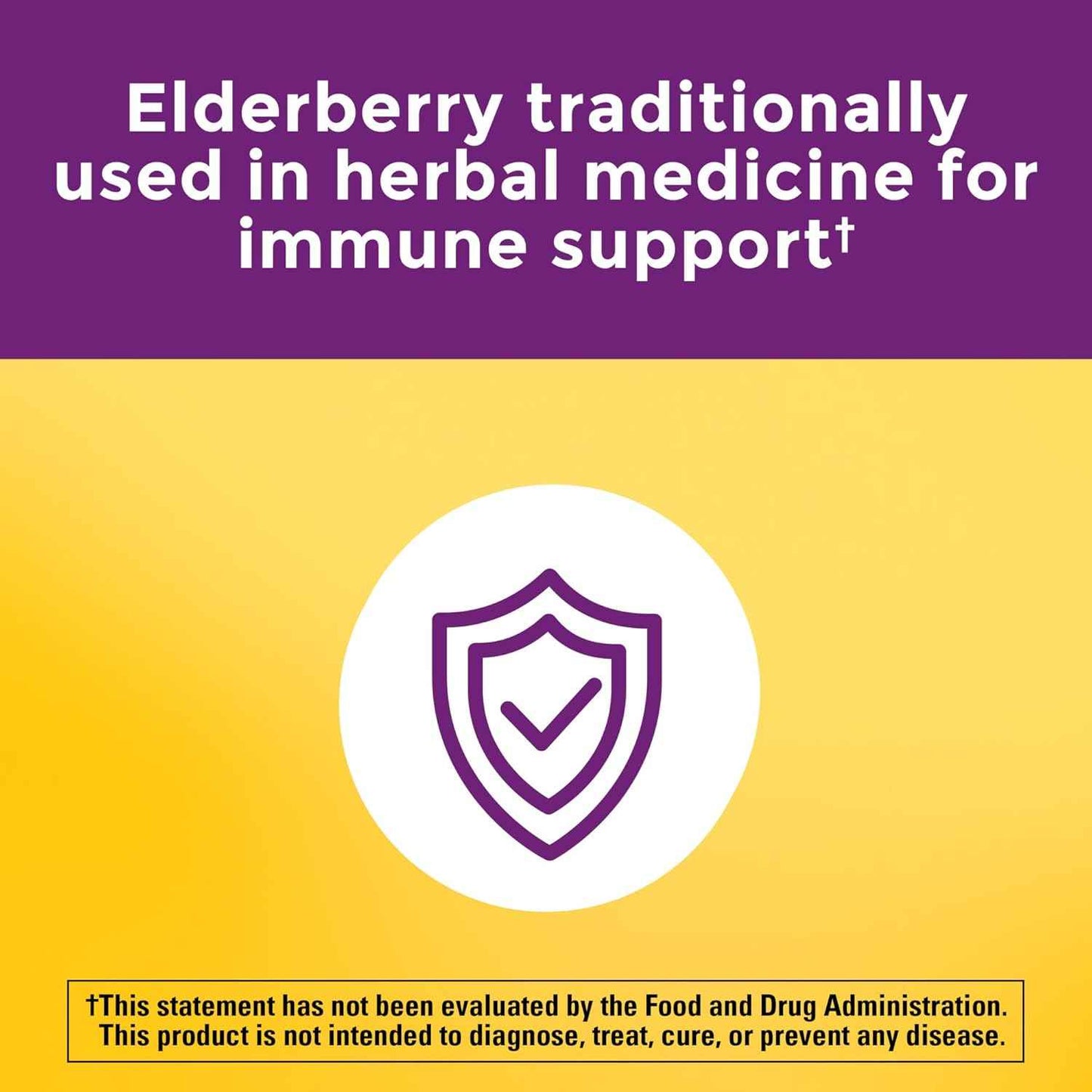 Nature Made Multi + Elderberry Capsules, Multivitamin for Daily Immune Support, One Per Day Multivitamin, 60 Count