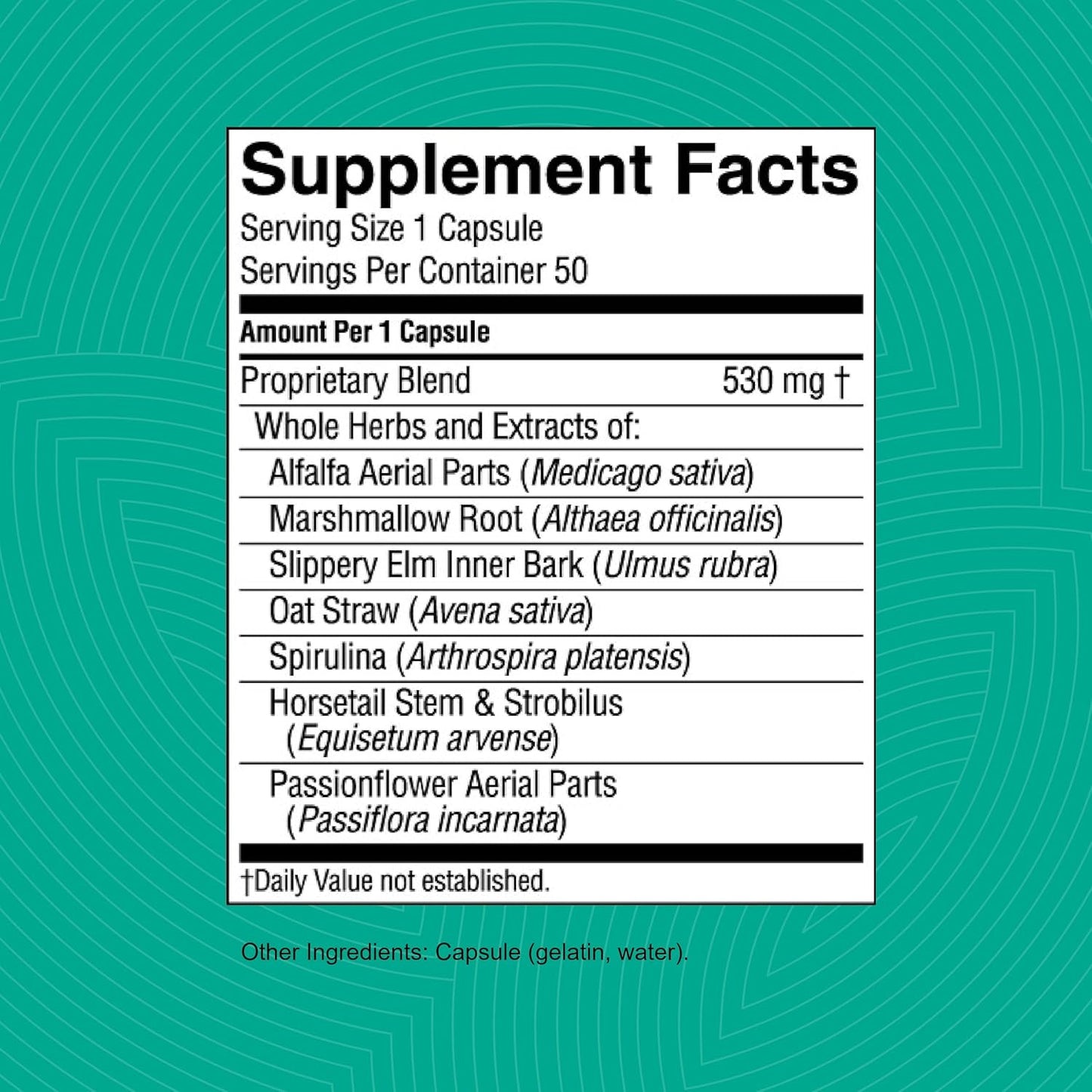 Nature's Sunshine CA, ATC Concentrated Capsules - Supports Nervous & Structural Systems - 50 Count