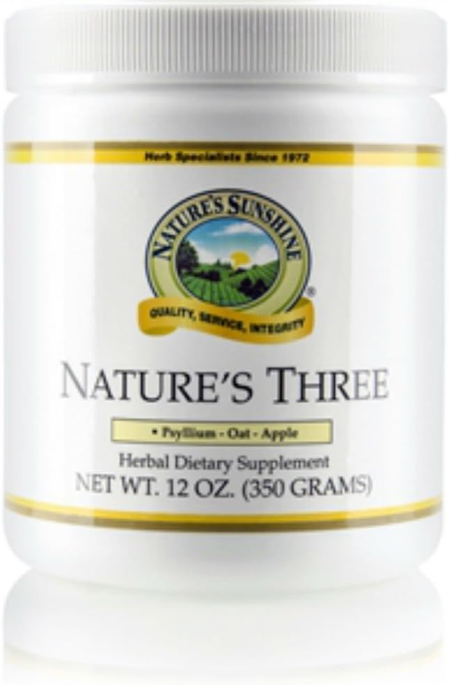 Nature's Sunshine Nature's Three (12 oz.) | Promotes Colon Health & Digestion with Soluble and Insoluble Fiber
