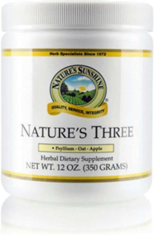 Nature's Sunshine Nature's Three (12 oz.) | Promotes Colon Health & Digestion with Soluble and Insoluble Fiber