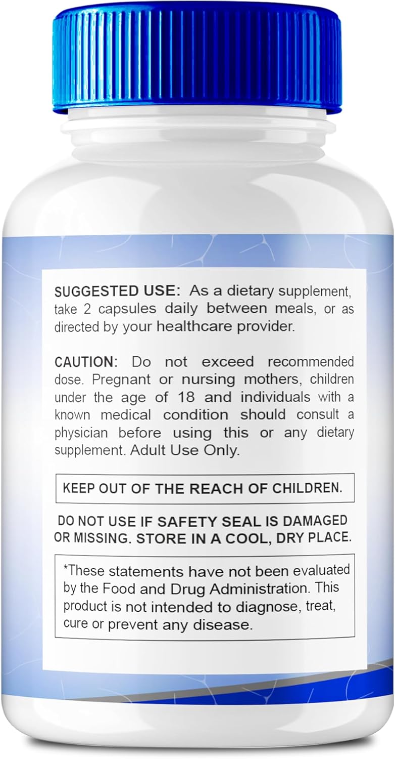 Nerventrax Brain Supplements for Memory and Focus - Advanced Formula for Maximum Brain Health Support - All Natural Pills - 5 Pack