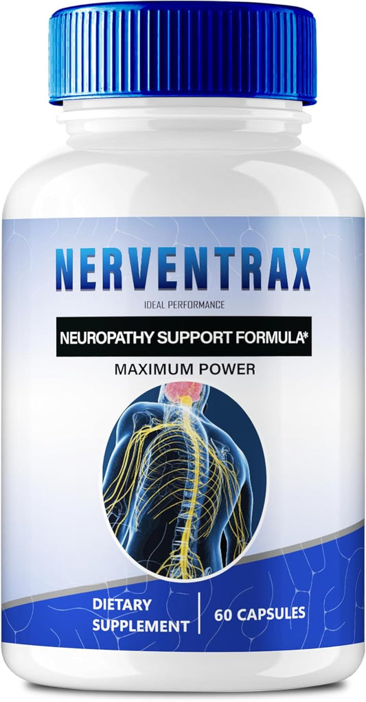 Nerventrax Brain Supplements: Maximum Strength Memory and Focus Capsules for Brain Health Support