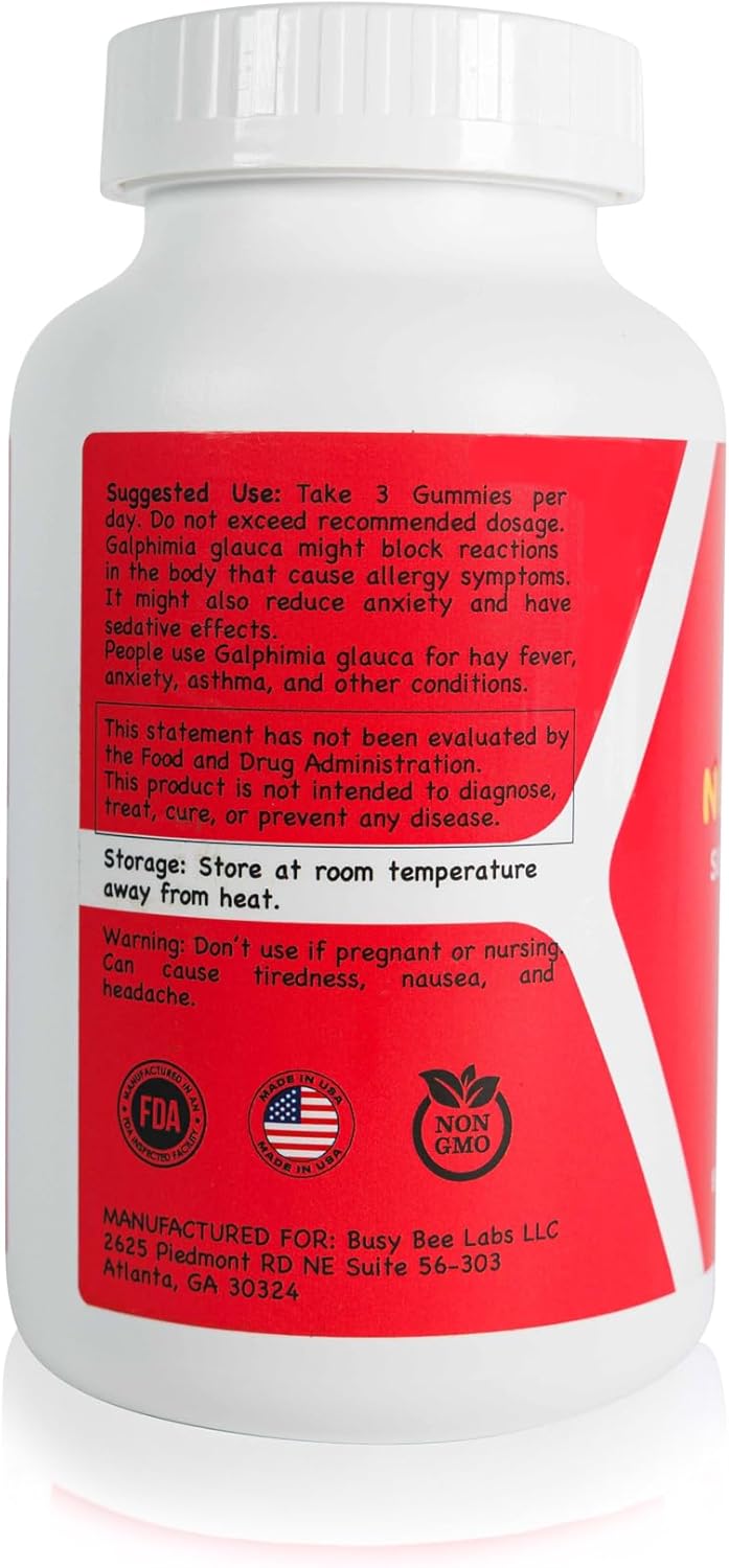 Neuro Soothe Gummies - Neurodiversity & Mental Health Support, Brain Wellness & Calm, Blue Raspberry & Cherry, 90 Gummies