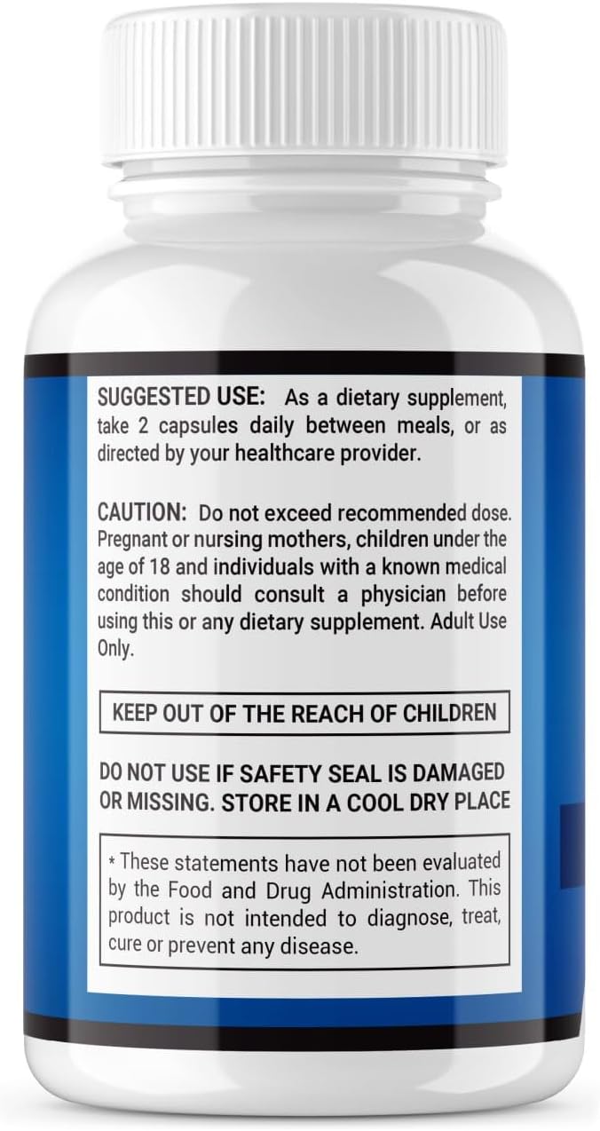 Neuro Thrive Brain Supplement - Official Formula with PQQ, Ginkgo Biloba, and Siberian Ginseng Extracts (60 Capsules)