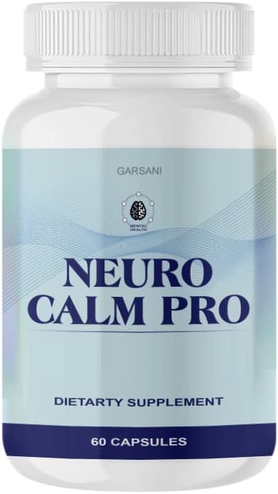 NeuroCalm Pro Cognitive Support Supplement - Garsani Neuro Calm Pro, 60 Capsules