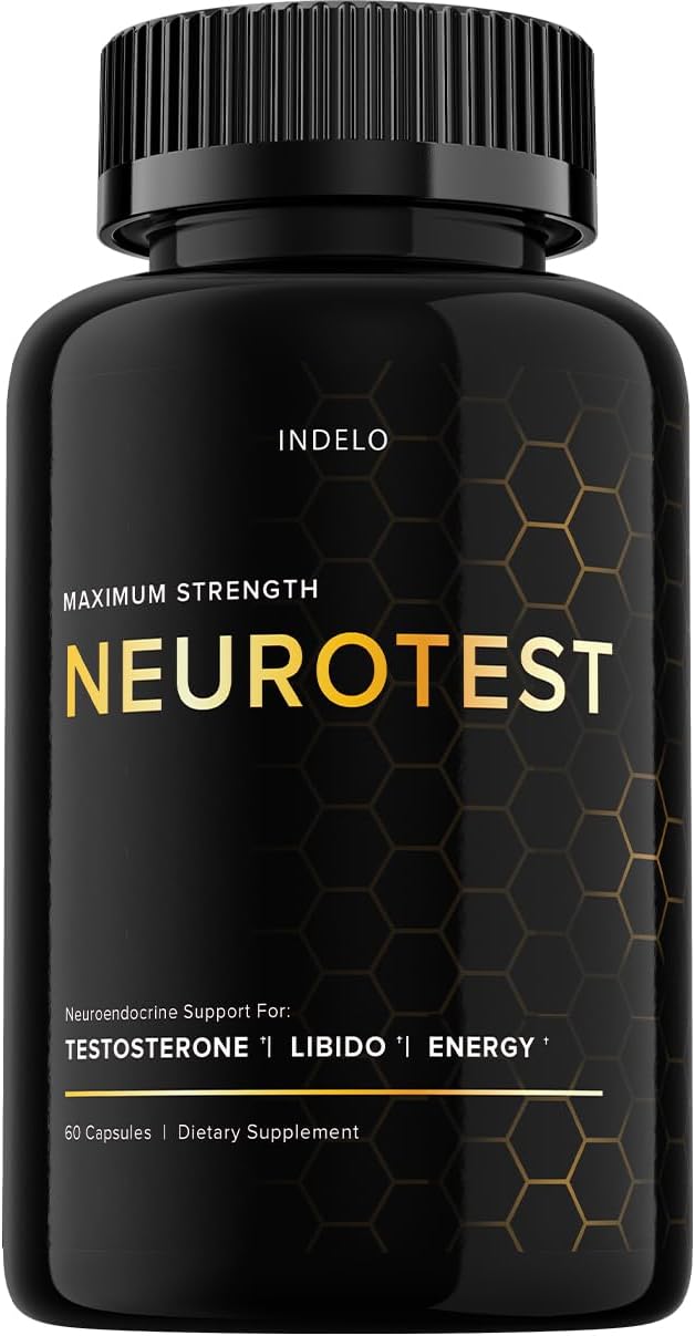 NeuroTest Pills Capsules - Advanced Formula for Men's Peak Performance and Wellness