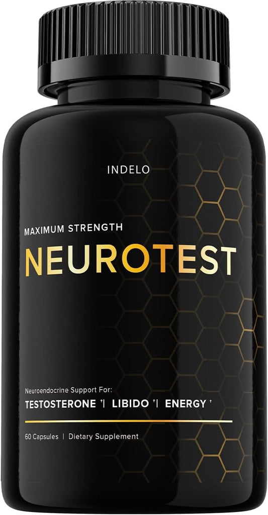 NeuroTest Pills Capsules - Advanced Formula for Men's Peak Performance and Wellness