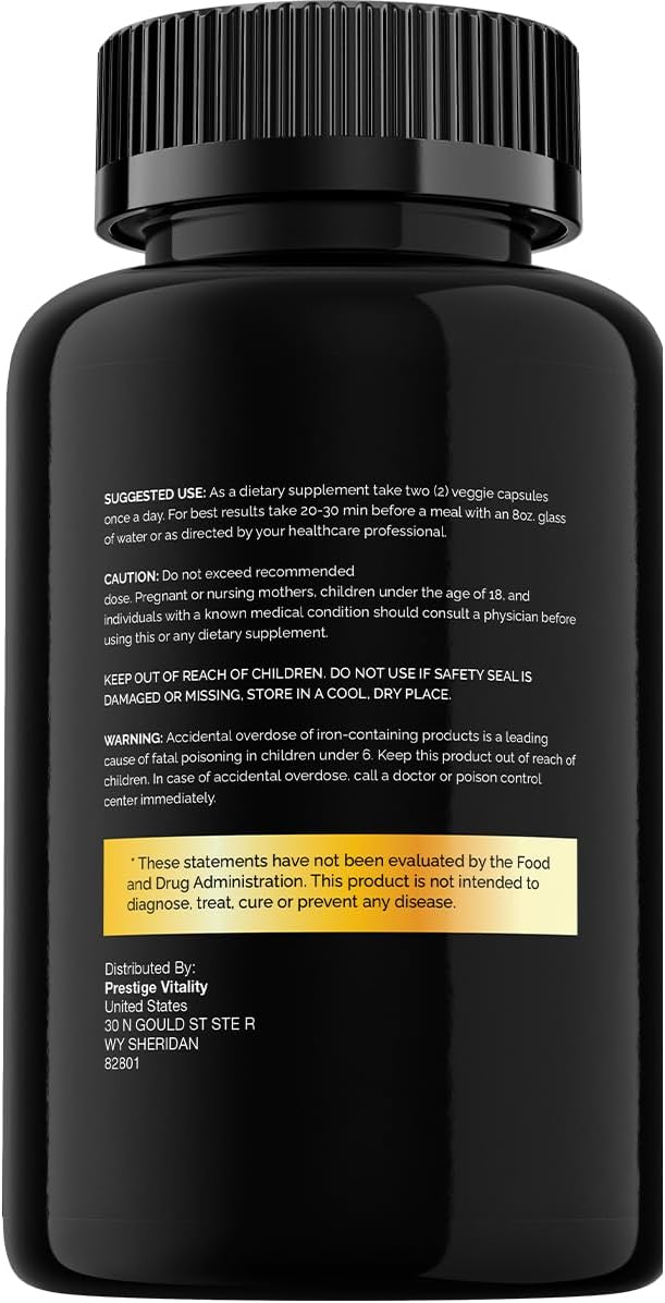 NeuroTest Pills Capsules - Advanced Formula for Men's Peak Performance and Wellness