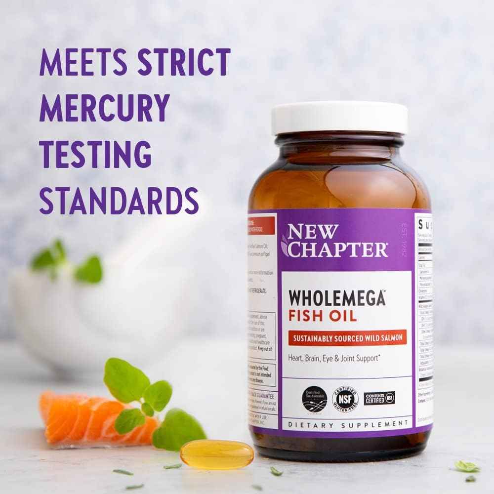 NEW CHAPTER Wholemega 1000 MG, 30 CT