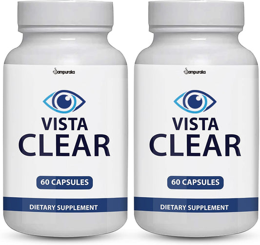 New Formula Sampuraka Vista Clear Advance Supplement - 2 Pack for 60 Days