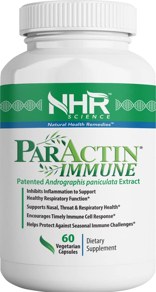 NHR Science ParActin Immune Supplement - Enhances Natural Immune Response for Winter Wellness and Overall Health