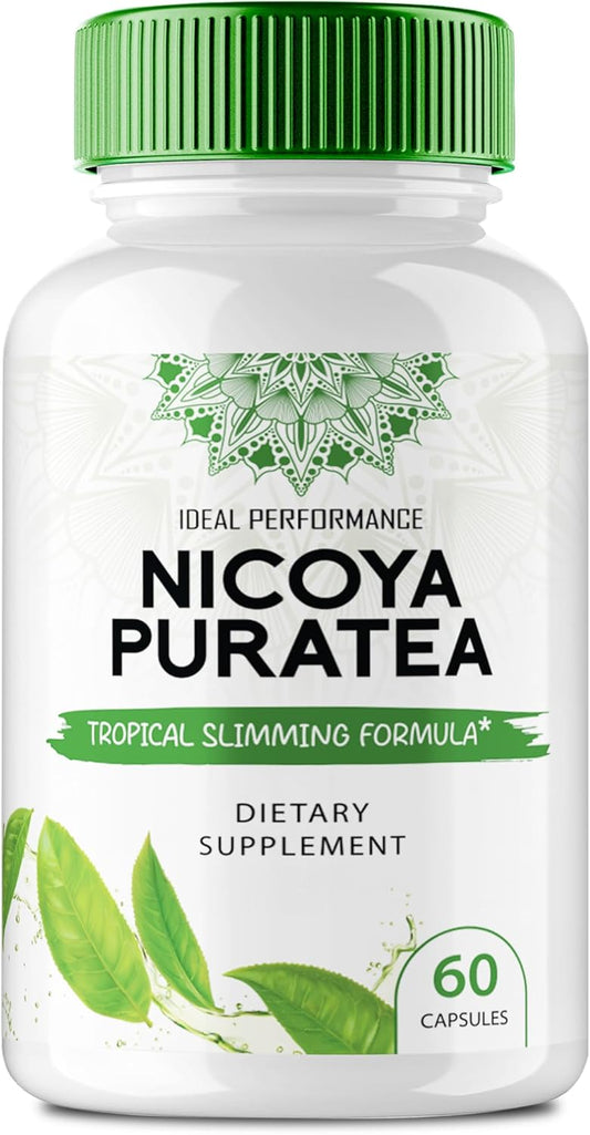 Nicoya Puratea Keto Capsules - Maximum Strength Advanced Formula for Ideal Performance, All Natural Pills with Great Reviews (60 Capsules)