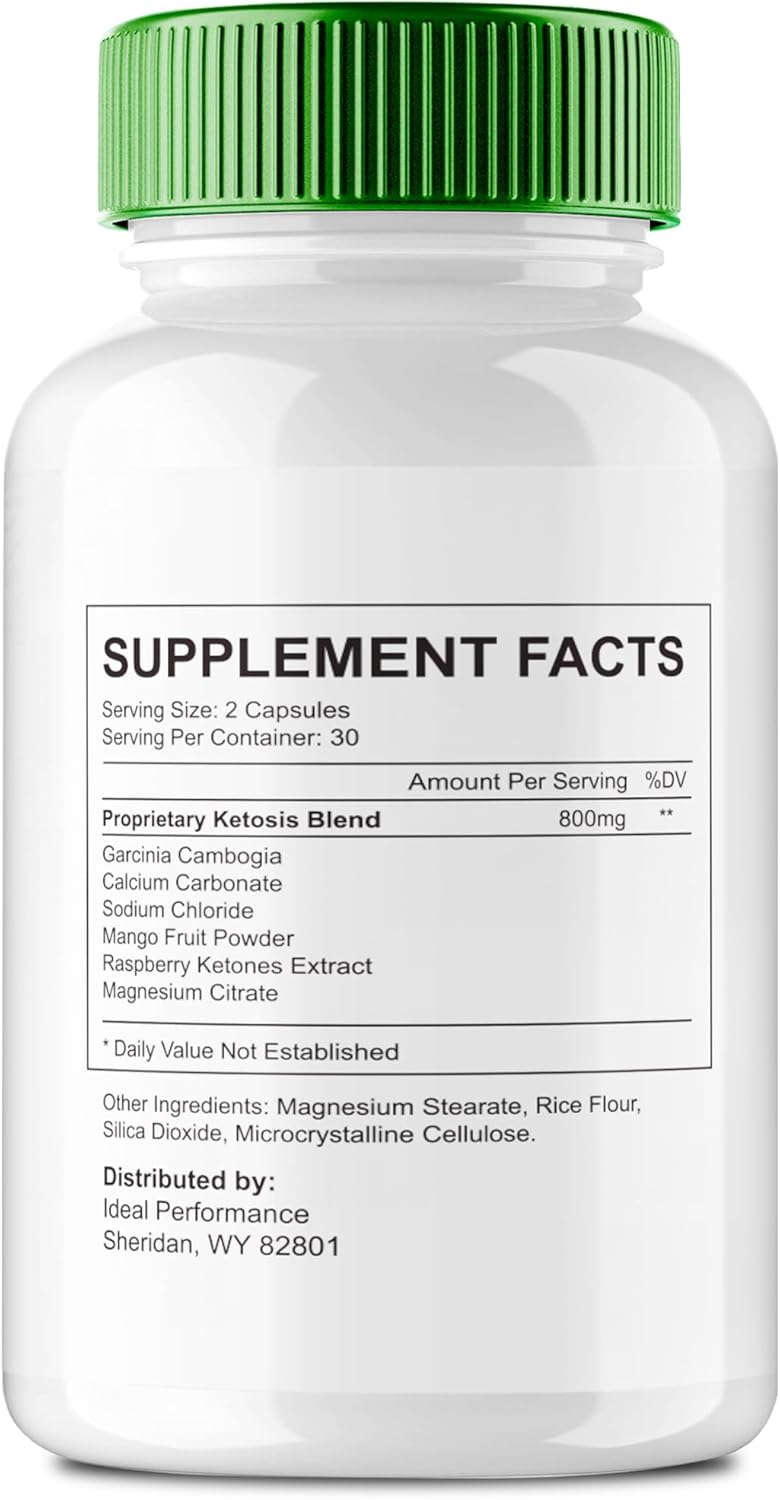 Nicoya Puratea Keto Capsules - Maximum Strength Advanced Formula for Ideal Performance, All Natural Pills with Great Reviews (60 Capsules)
