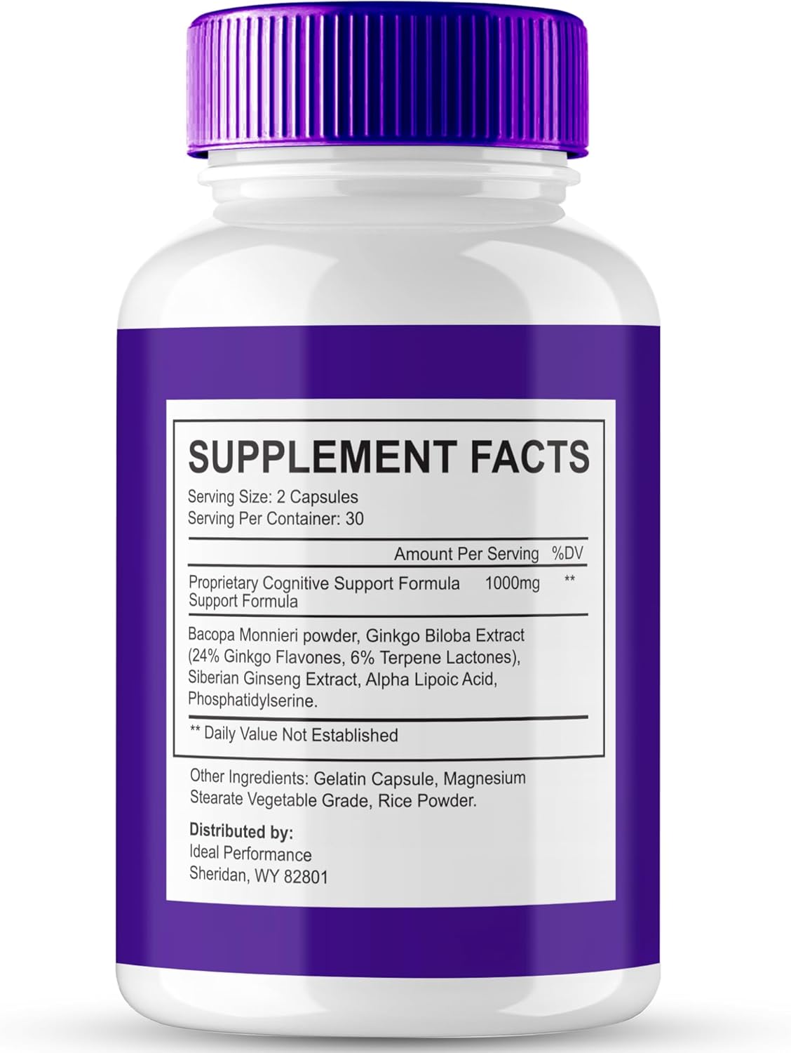 NiteHushPro Brain Supplements Capsules - Advanced Formula for Memory, Focus, and Brain Health - Maximum Strength Nootropics - All Natural Support - 3 Pack