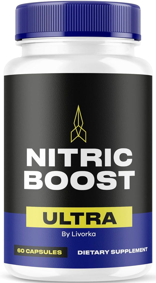 NitricBoost Ultra Capsules - Advanced Formula for 1 Month Supply