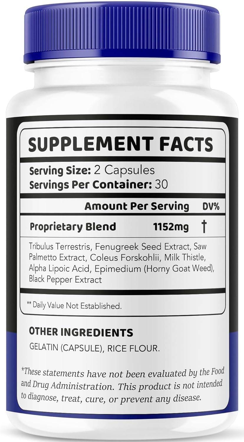 NitricBoost Ultra Capsules - Advanced Formula for 1 Month Supply