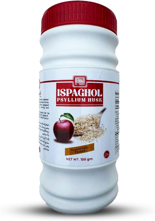 Non-Flavored Psyllium Husk Powder for Digestive Health - High Fiber Isabgol Ispagol Supplement