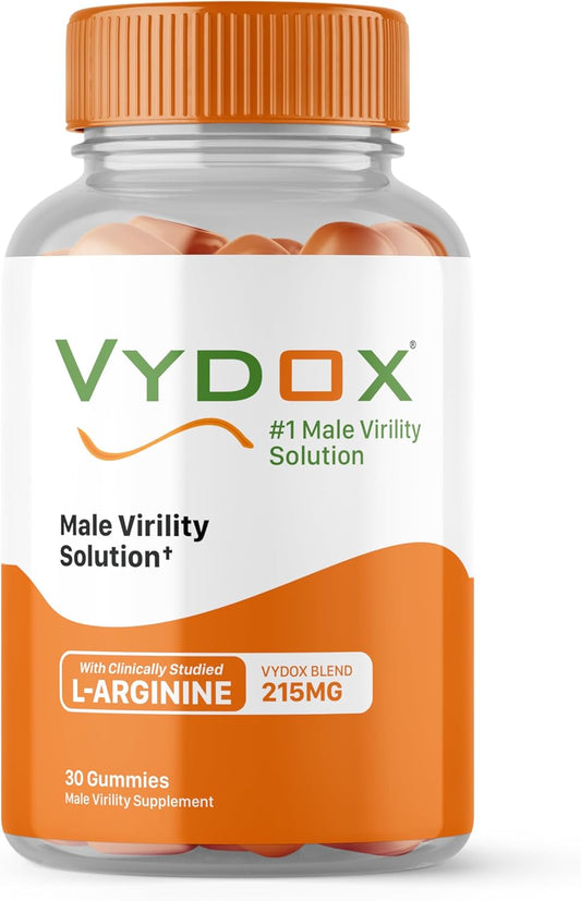 Non-GMO L-Arginine Gummy Supplement for Muscle Support - 30 Count