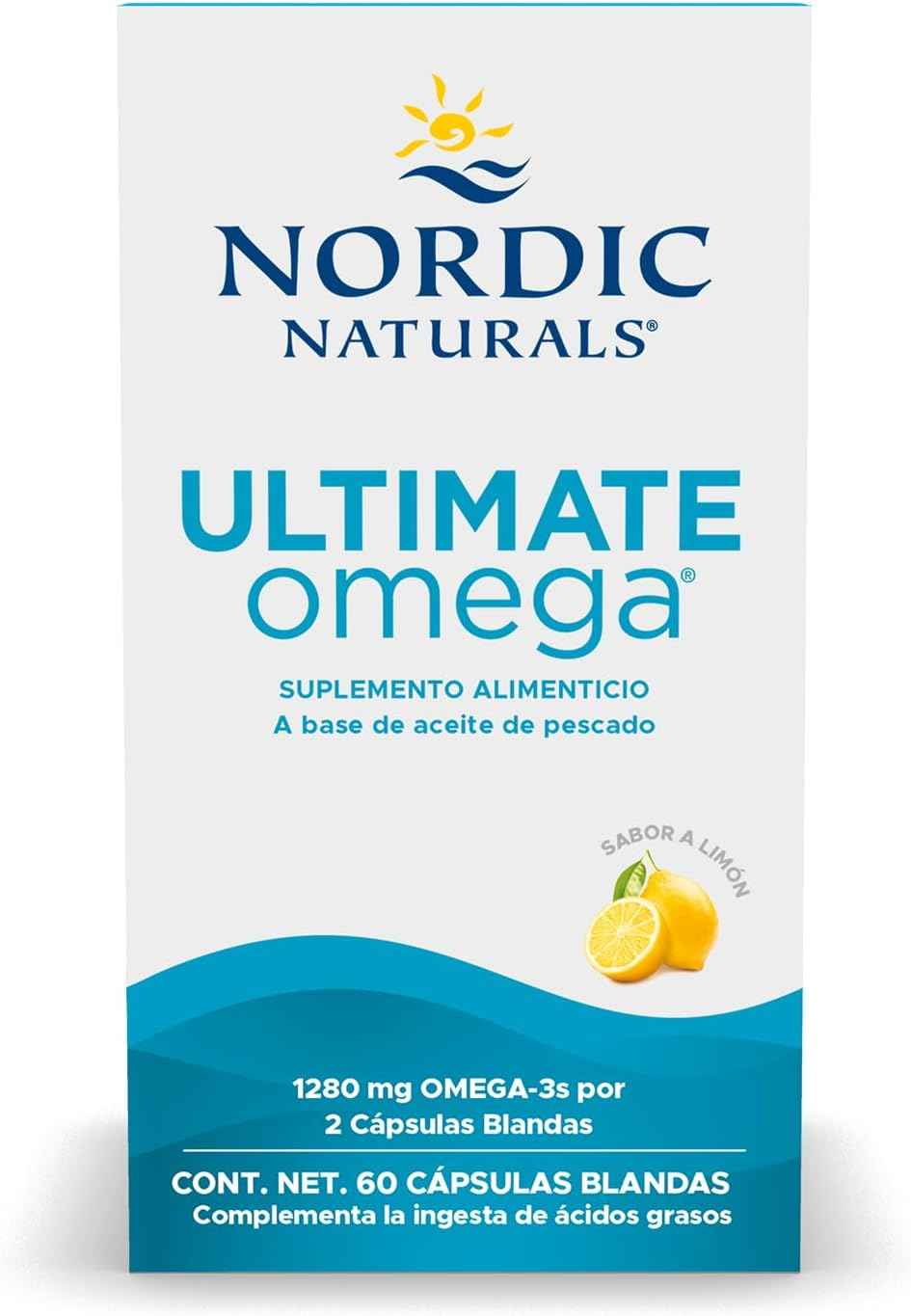 Nordic Naturals, Ultimate Omega 1280 Mg, 60 Count