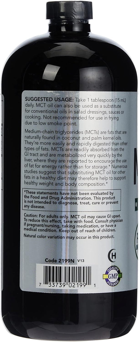 Now Foods 100% MCT Oil Twin Pack - 32 fl oz Each