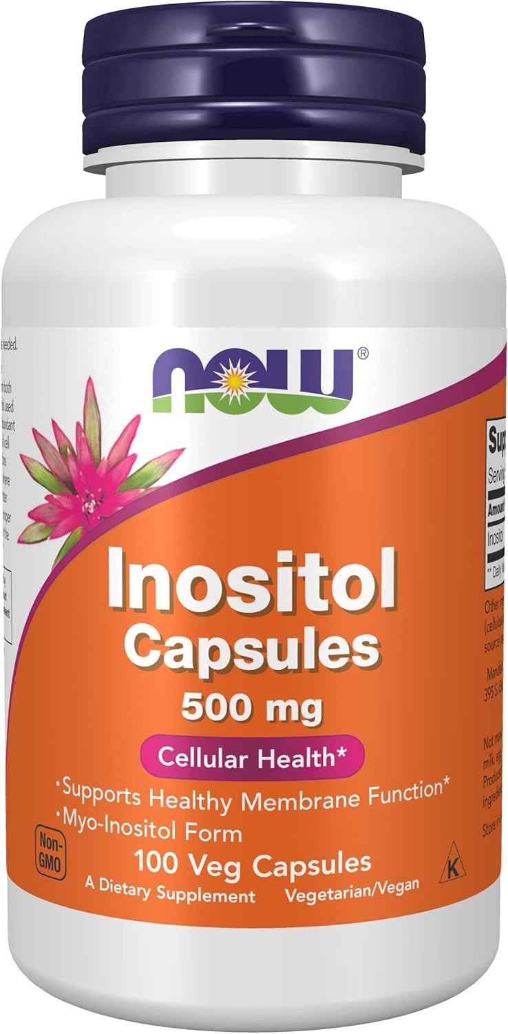 Now Foods, Inositol 500mg, 100 Capsules