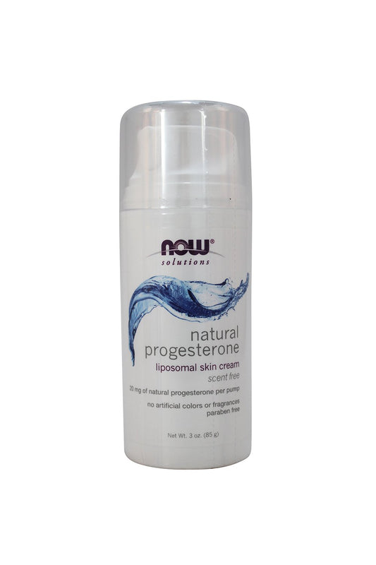 Now Foods Progesterone Cream - 3 Ounce Jar