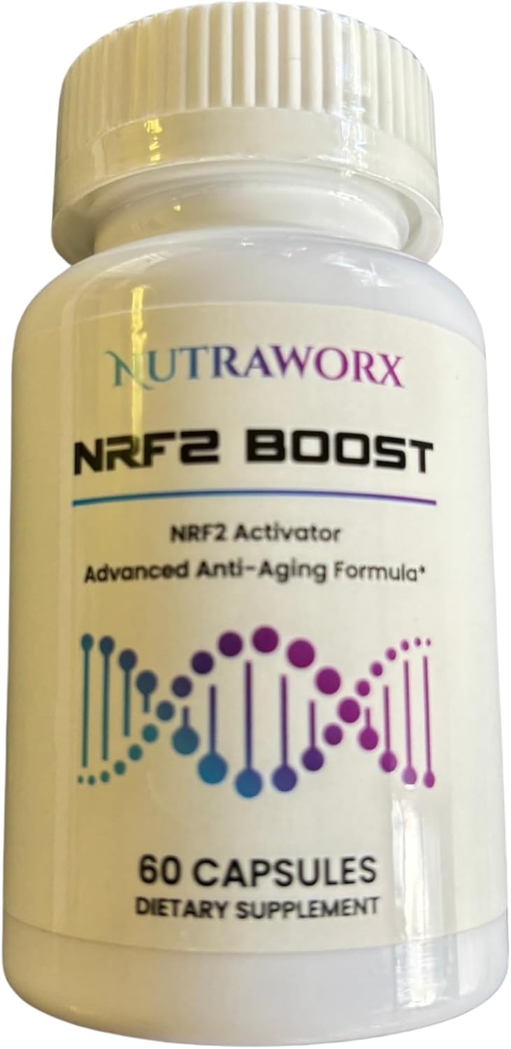 NRF2 Activator and NRF Booster Supplement - Antioxidant Support - 60 Capsules