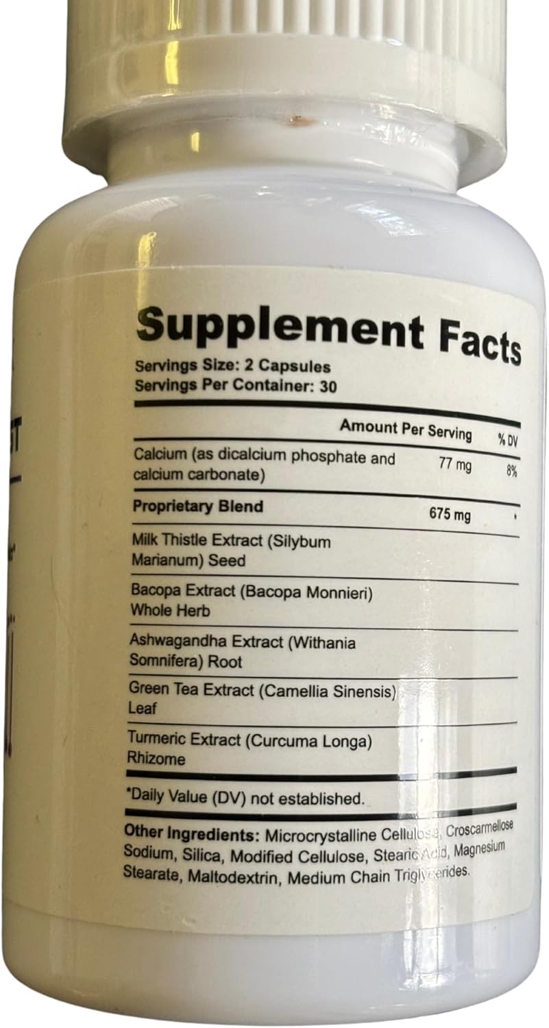NRF2 Activator and NRF Booster Supplement - Antioxidant Support - 60 Capsules