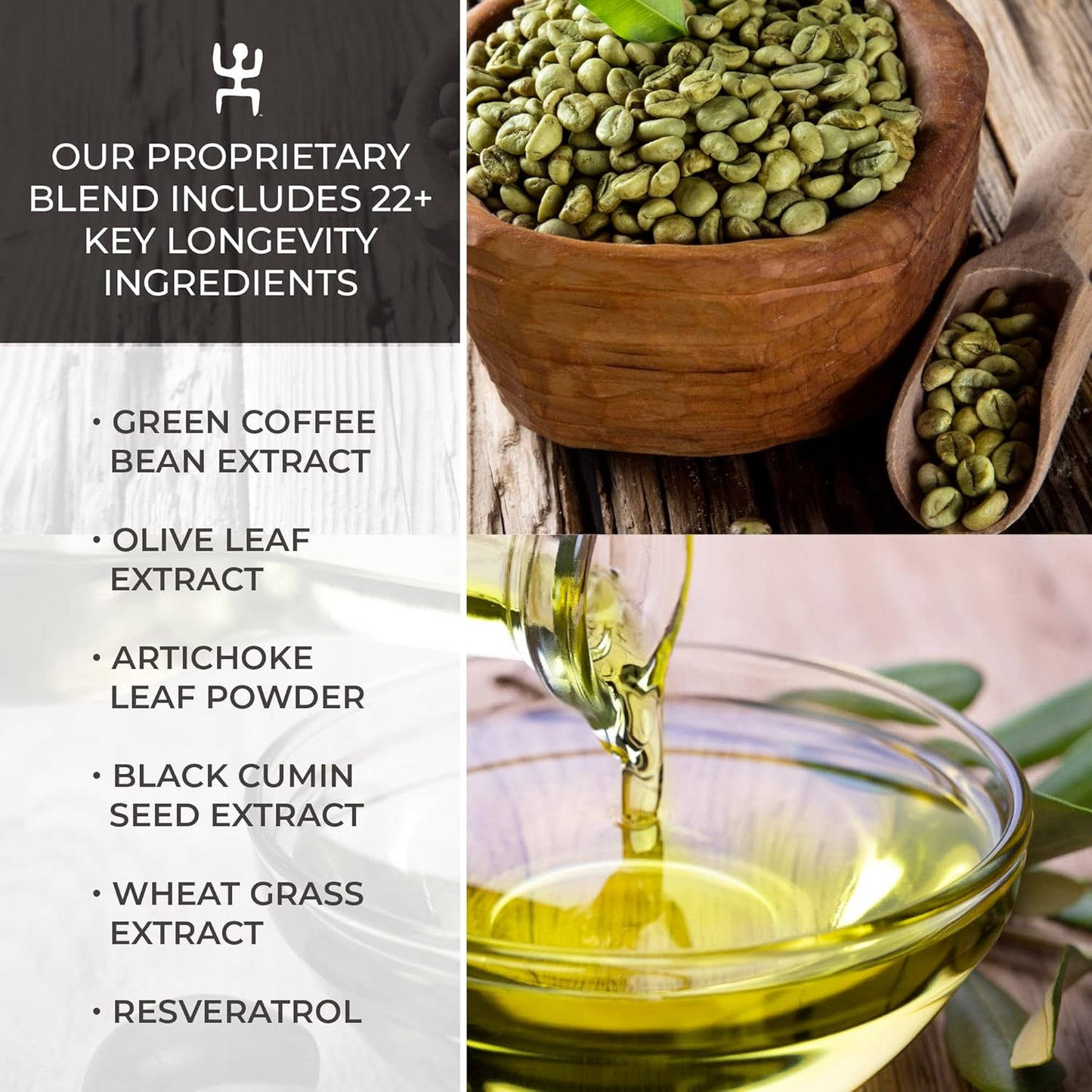 Nuraxi Life NAD+ Supplement for Nutritional Support and Longevity - 60 ct Bottle of Pure Sardinian Natural Food Supplements