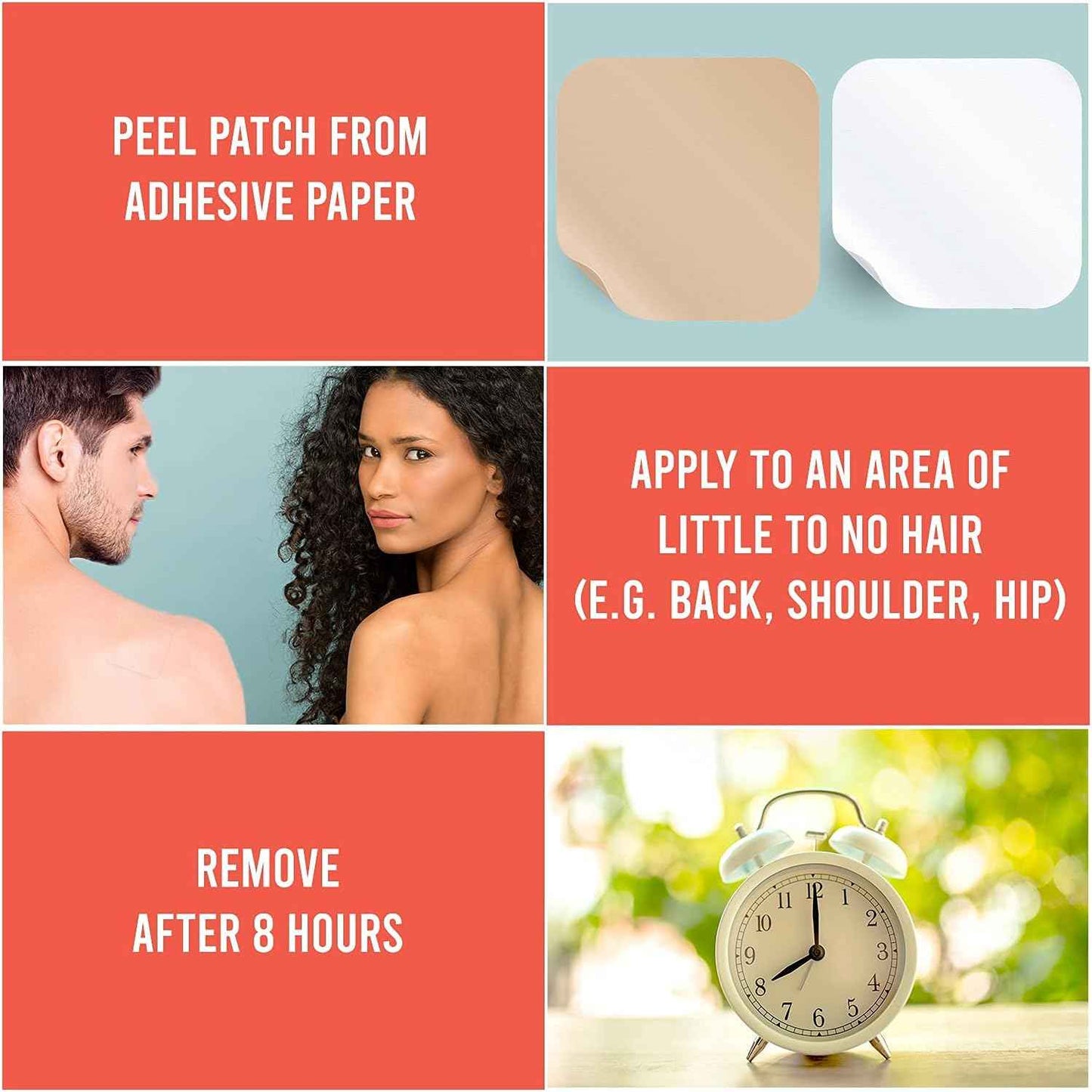 NURYSH B12 Energy Plus Patch - 30 Topical Patches - Vegan and Keto Friendly - for Men and Women