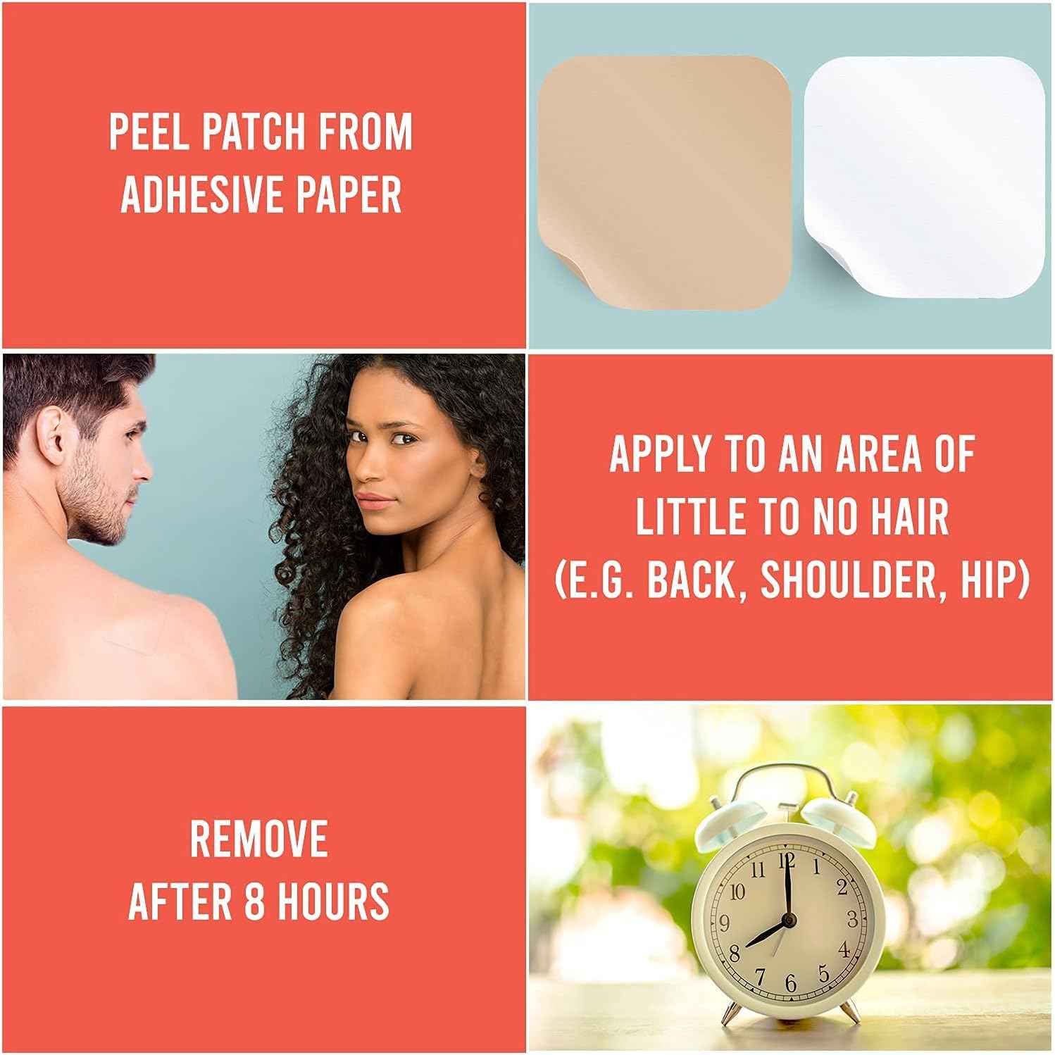 NURYSH B12 Energy Plus Patch - 30 Topical Patches - Vegan and Keto Friendly - for Men and Women