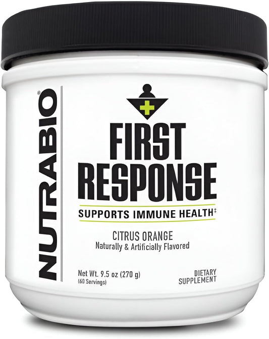 NutraBio First Response Immune System Support Vitamin Supplement, 270g - Promotes Everyday Health and Wellness