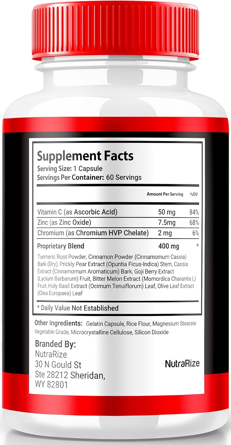 NutraRize Hyper Guard Capsules - Natural Blood Vessel Cleaner for Health & Wellness - Review (60 Caps)