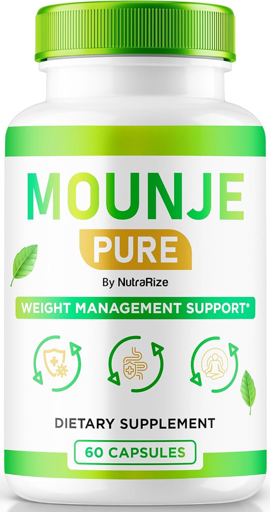 NutraRize Mounje Pure  Slimming Formula  Pills - All Natural Keto Formula for Healthy Body & Lifestyle