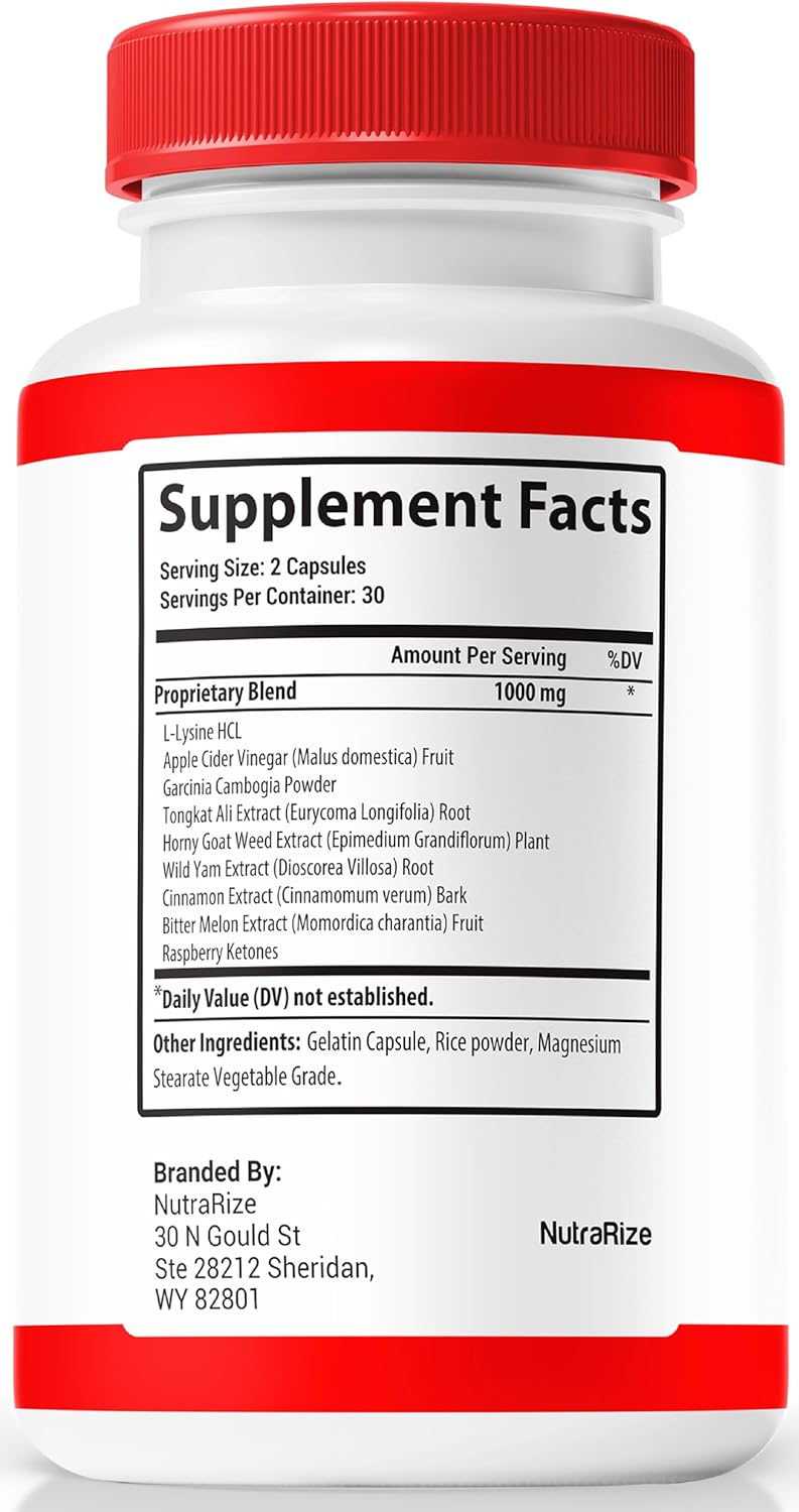 NutraRize SugarSync Glyco Optimizer Capsules - Joint & Glucose Cleanse Detox Formula