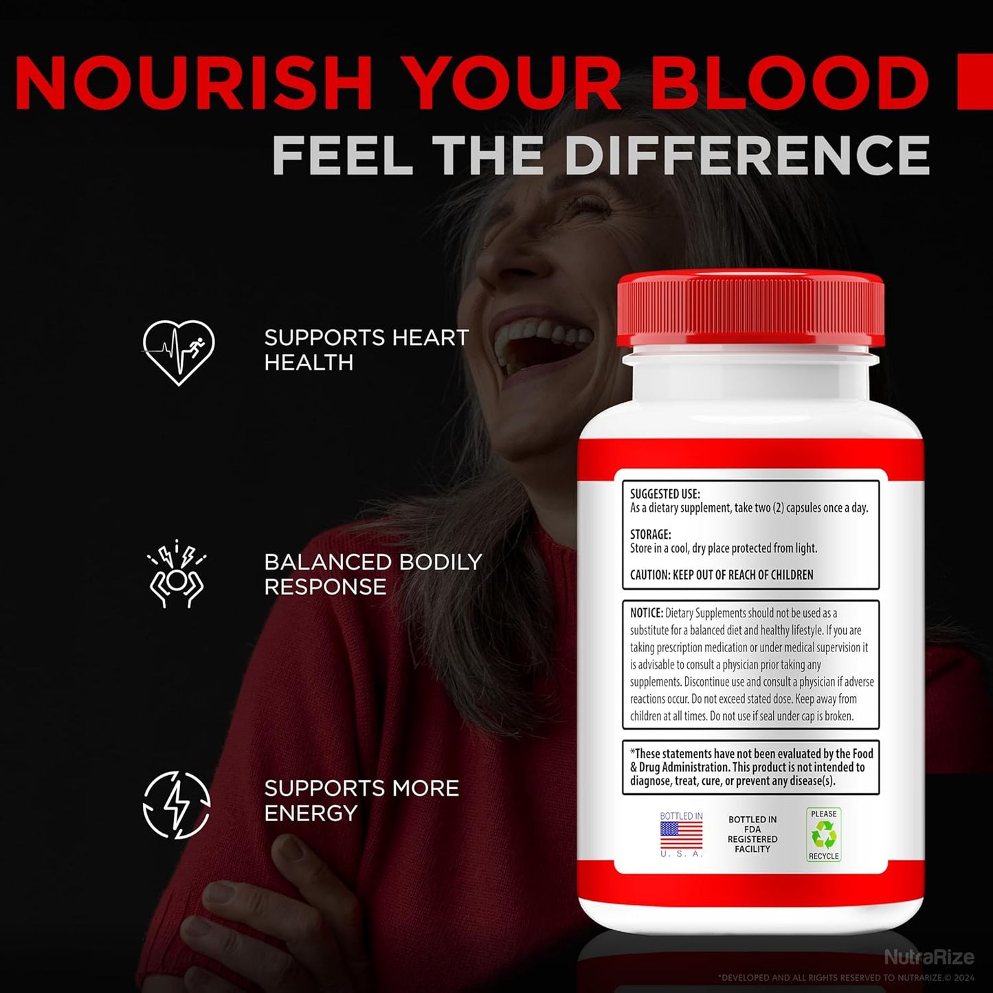 NutraRize SugarSync Glyco Optimizer Capsules - Joint & Glucose Cleanse Detox Formula