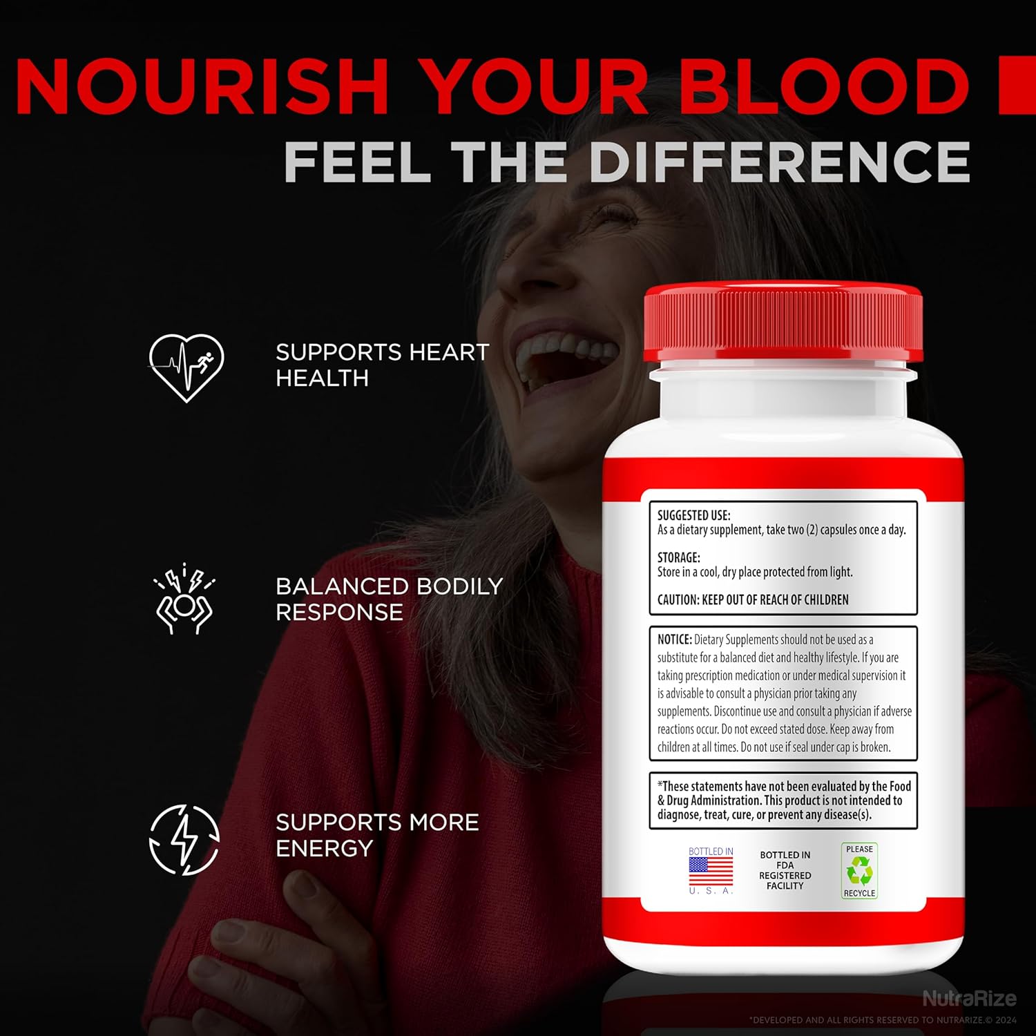 NutraRize SugarSync Glyco Optimizer Capsules - Joint & Glucose Cleanse Detox Formula