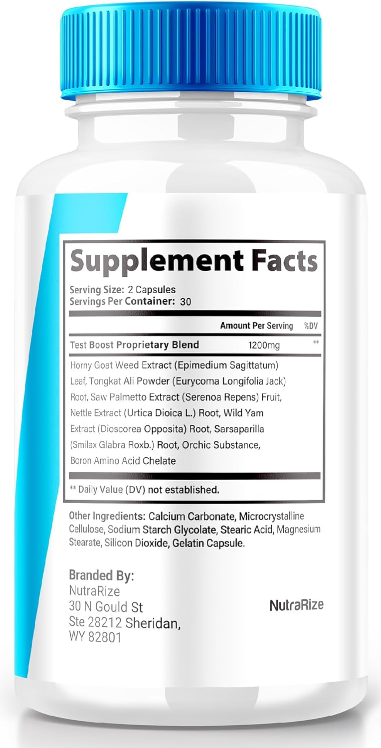 NutraRize ViraFlexx for Men Pro Capsules - Male Performance Support 500mg - Pack of 5 - All Natural Dietary Supplement - 300 Capsules Reviews