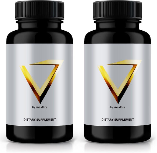 NutraRize Virility7 Capsules for Men - Complete Daily Formula for Wellness & Peak Performance (2 Pack, 120 Capsules)
