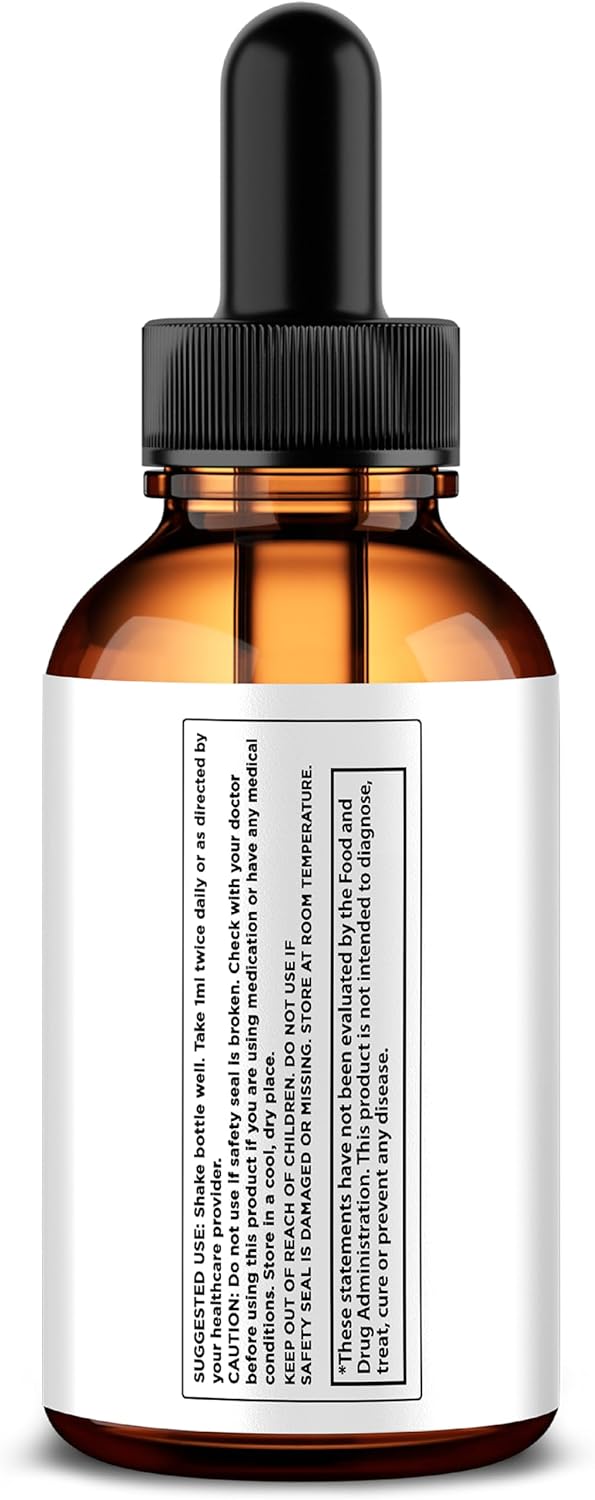 NutraRize Whispeara Drops - Natural Formula for Healthy Hearing, Focus, and Performance - 30 Servings