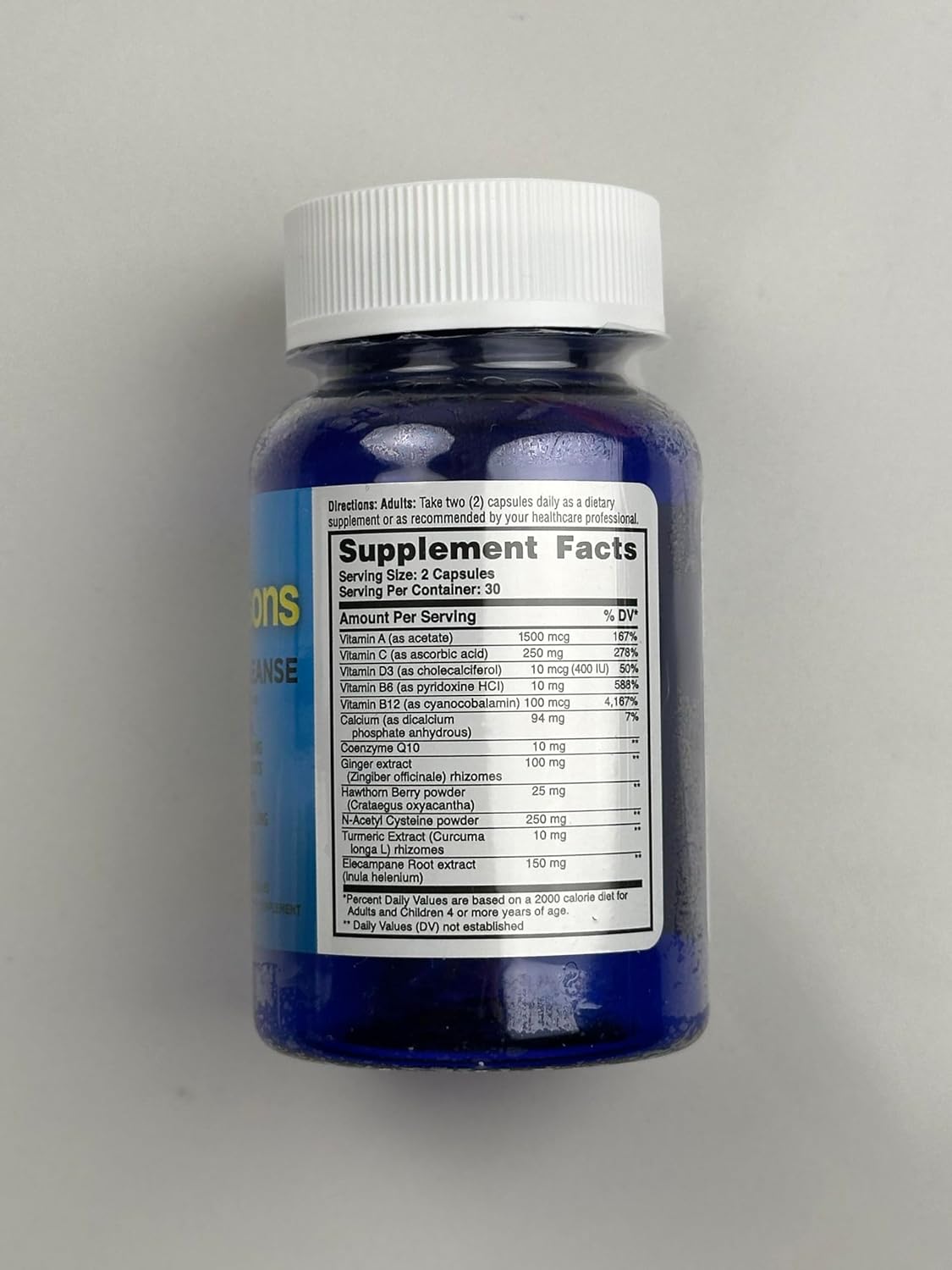 NutraSeasons Lung & Bronchial Cleanse Supplement with 12 Purify Ingredients for Respiratory Health and Immune Support