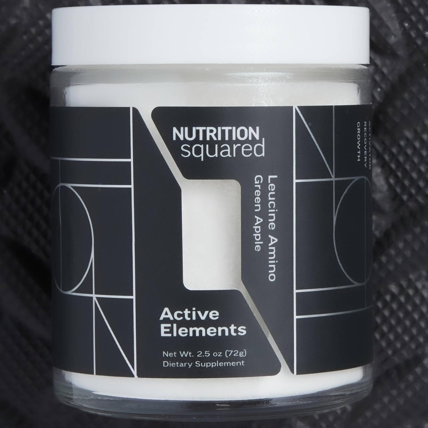 Nutrition Squared Green Apple Leucine Amino Acid Supplement - 36 Servings for Muscle Growth and Recovery