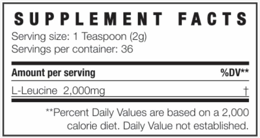 Nutrition Squared Green Apple Leucine Amino Acid Supplement - 36 Servings for Muscle Growth and Recovery