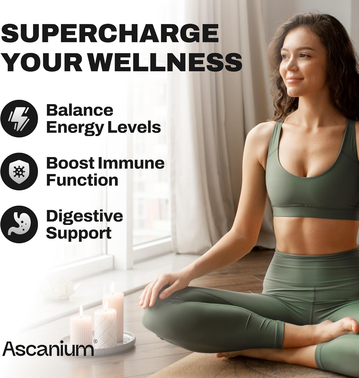 Nutritious Ascanium Fruits and Vegetables Gummies for Daily Wellness Boost