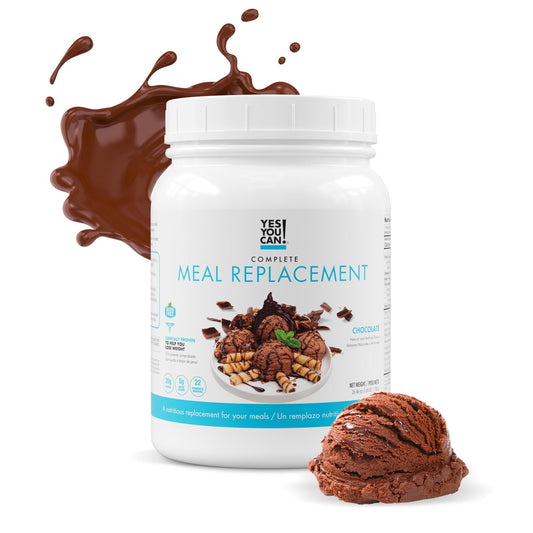Nutritious Meal Replacement Shake - 15 Servings, 20g Protein, No Added Sugars - Chocolate Flavor with 21 Vitamins & Minerals