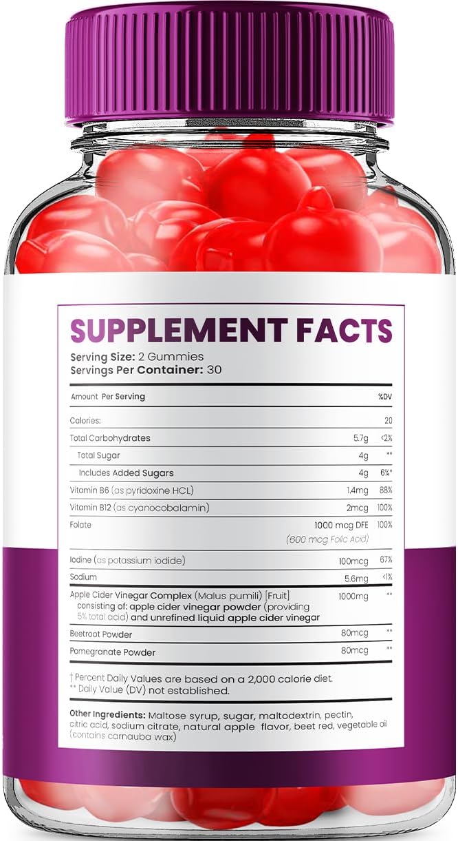 NutriZen Keto ACV Gummies - 5 Pack of Advanced Formula Apple Cider Vinegar Gummies for Men and Women - 300 Gummies