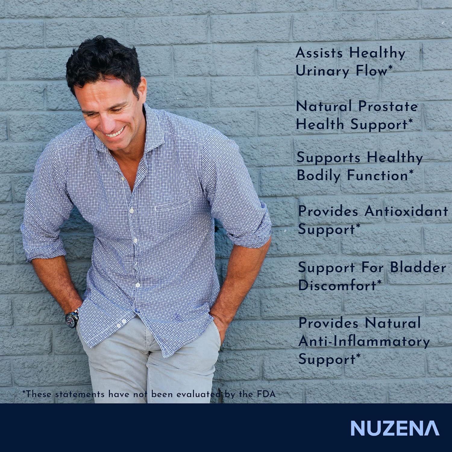 Nuzena Prostate Support +: Advanced Formula with Saw Palmetto and Juniper Berries for Enlarged Prostate - 60 Capsules