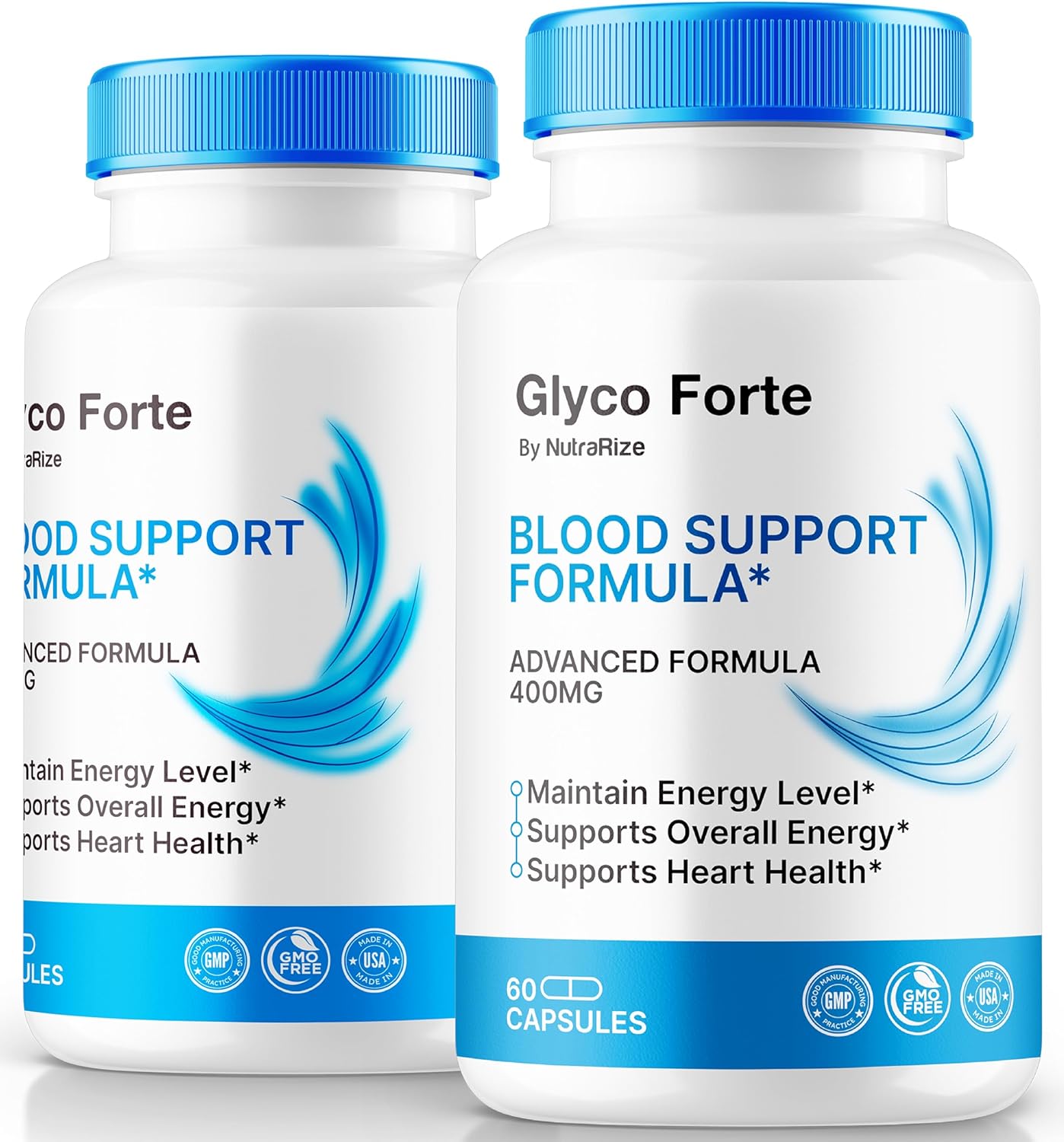 Official GlycoForte 2 Pack Capsules for Overall Health Support - Natural Formula for Blood Circulation - Premium 120 Glyco Forte Pastillas Review